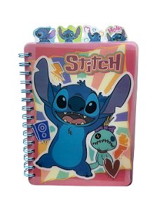 Caderno A5 Stitch com Repartições