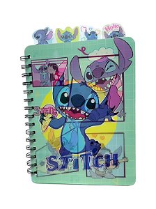 Caderno A5 Stitch capa 3D