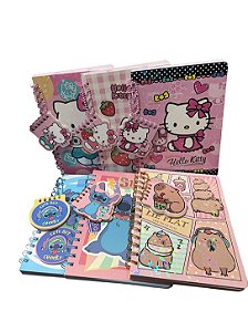 Caderno A5 com Chaveiro Bloco