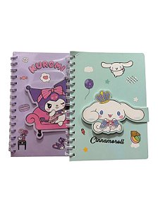 Caderno A5 com Fecho de Velcro