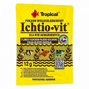 Sachê Ichtio Vit Flakes 12g Tropical