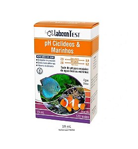 Teste PH Ciclídeos e Marinhos Alcon