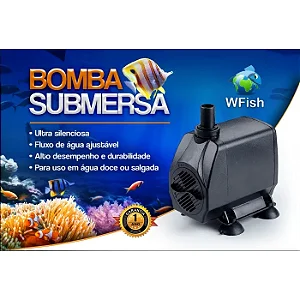 Bomba Submersa 2000 L/h Wfish