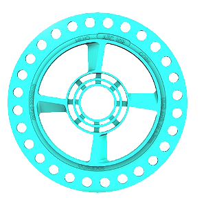 DISCO MILHO 28 FUROS 10,5MM