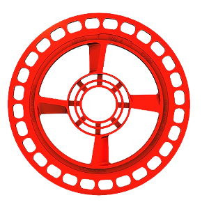 DISCO MILHO 28 FUROS 14,8 X 10MM