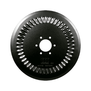 DISCO DE CORTE RANHURADO 17"