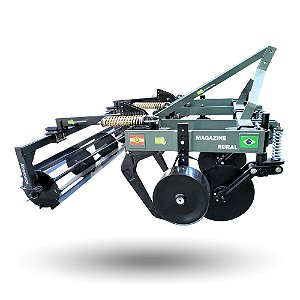 Escarificador Linear 03 Hastes Desarme Aut. C/ Disco e Roda