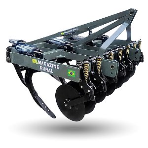 Subsolador Mega Rural 07 Hastes Desarme Aut. C/Disco E Roda