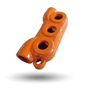 Tampa Corpo de Válvulas Bomba M75 Pulverizador Jacto 110304