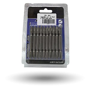 Conjunto De Ponteiras Bit 65mm 10 Peças Danmi