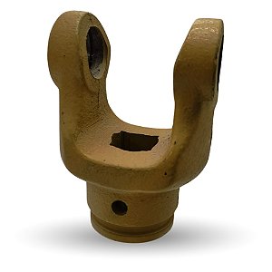 Terminal Furo Quadrado 22.22m C/ Furo Transversal - TCN 3711