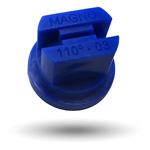 Bico Leque De Poliacetal TP Azul 110° 03 Magnojet Para Pulverizador