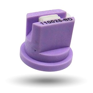 Bico Leque De Cerâmica Baixa Deriva Lilás 110° 2,5 Magnojet Para Pulverizador