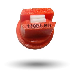 Bico Leque De Cerâmica Baixa Deriva Laranja 110° 01 Magnojet Para Pulverizador