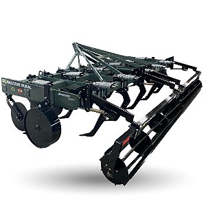 Escarificador Mega Rural 11 Hastes Desarme Aut. C/ Disco, Rodas E Destorroador