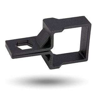Abraçadeira Para Barras Encaixe Sextavado 30mm Magnojet