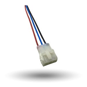 Conector Fêmea Com Terminais 3 Pinos Tecnomark