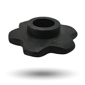 Roda Dentada de Nylon 6 Dentes Diâmetro 20,5mm