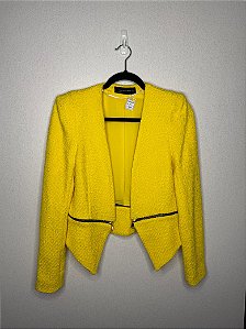 Casaco Amarelo Zara P Elegante e Moderno