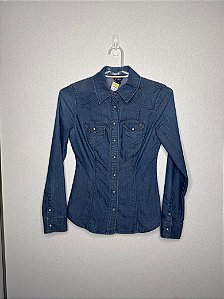 Camisa Jeans Feminina Guess PP