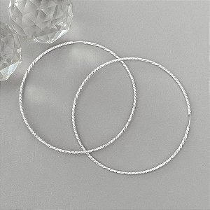 Argola Redonda Fio Torcido