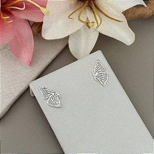 Brinco Borboleta com Zircônias