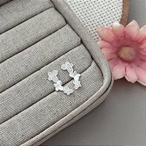 Brinco Ear Cuff 3 Borboletas