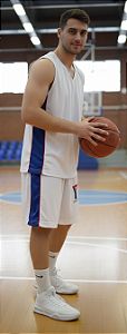 BERMUDA BASQUETE POLIÉSTER ACM TREINO ACADEMIA DRY