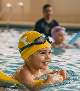 TOUCA HELANCA NATAÇÃO ACM HIDROGINÁSTICA ADULTO / INFANTIL MACIA