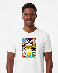 Camisa Unissex Looney Tunes Estampada
