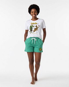Conjunto Feminino Estampa Scooby Doo