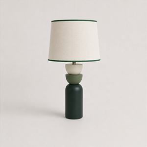 Abajur coqueiro verde