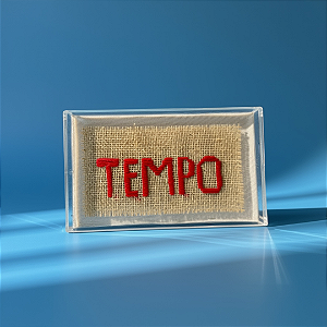 QUADRO TEMPO CX. ACRÍLICA