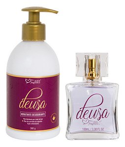 Kit Deusa ( Deo Colônia Deusa + Hidratante Corporal)