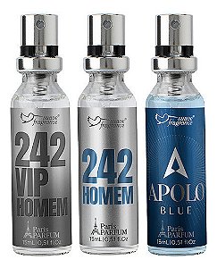 Kit Mini Masculino 3produtos