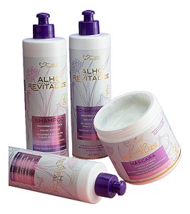 Suave Fragrance - Kit Capilar Alho Revitalize 4 Em 1