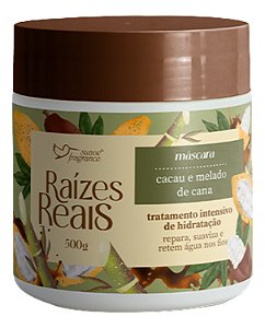 RAÍZES REAIS - CACAU E MELADO DE CANA MÁSCARA 500g