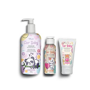 KIT PROMO FOR BABY (Hidratante+ Colonia+ Pomada)