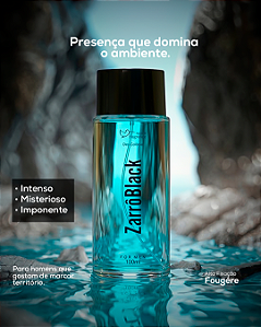 DEO COLÔNIA ZARRÔ BLACK 100ML