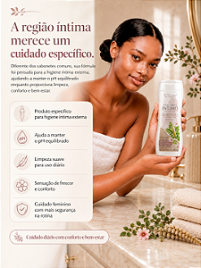 Sabonete Íntimo Barbatimão 200ml Suave Fragrance – pH Equilibrado com Sassafrás, Malva, Ácido Lático e Glicerina