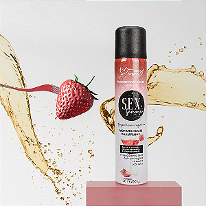 Desodorante Íntimo Feminino Sex Femme Morango com Champanhe 100ml Suave Fragrance – Jato Seco e pH Neutro