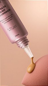 Base Líquida Soft Matte 5 Tons Suave Make Pro 25ml – Alta Cobertura, Antitransferência, Ácido Hialurônico e Niacinamida