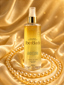 Body Splash Liberdade 200ml Suave Fragrance – Floral Oriental com Lavanda, Jasmim, Baunilha e Âmbar