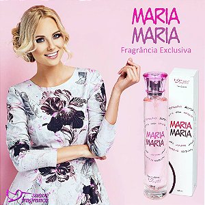 Perfume Feminino Maria Maria Deo Colônia 50ml Suave Fragrance – Floral Frutal Oriental com Rosa, Jasmim, Baunilha e Lavanda