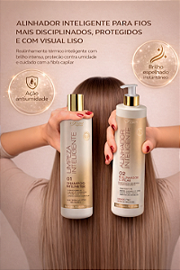 Kit Alinhador Inteligente + Shampoo Limpeza Inteligente 500ml