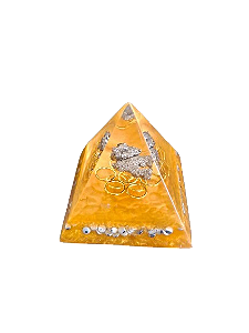 MINI ORGONITE PIRÂMIDE DE PIRITA