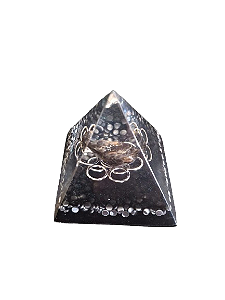MINI ORGONITE PIRÂMIDE TURMALNA NEGRA