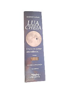 INCENSO MAGIAS DA TERRA DA LUA CHEIA