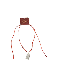 Colar 7 Nós Kabbalah com Selenita