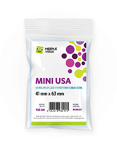 Sleeves Mini Usa 41 x 63 mm (Blue Core)